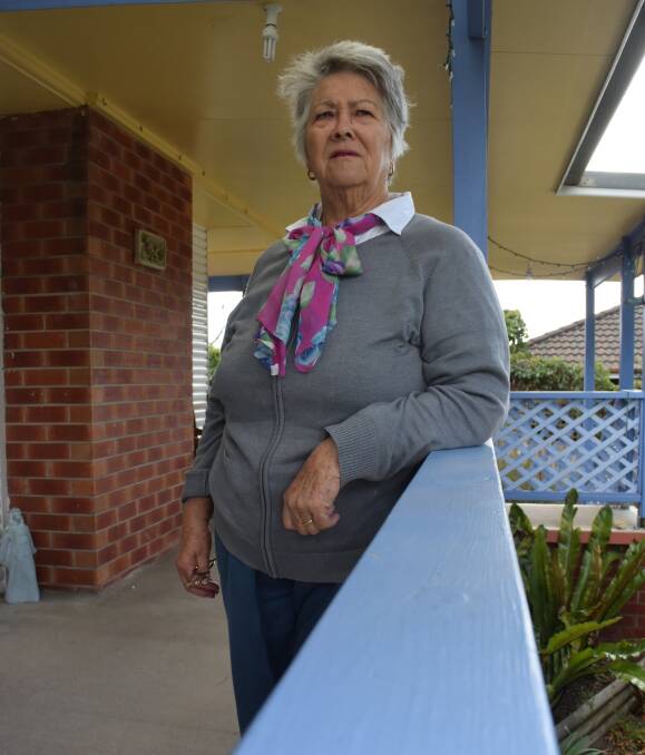 WORRYING OUTLOOK: Barbara Smith is concerned at the direction some of the Eurobodalla community is heading in after a robbery at her Moruya home.