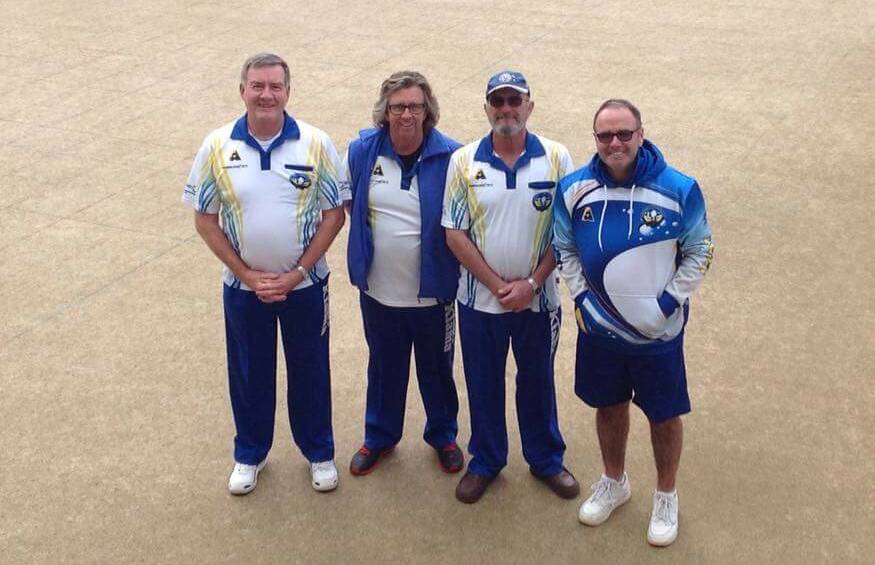 Major/Minor pairs finalists Peter Starr, Brad Rossiter, Rob Dylan and Terry Dawson.