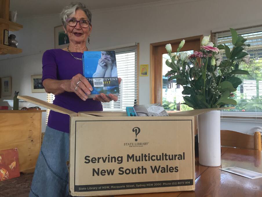 NOT HAPPY: Kiama's Machteld Hali was surprised to find out the State Library of NSW were discontinuing a foreign book loan service she has used for 10 years. 