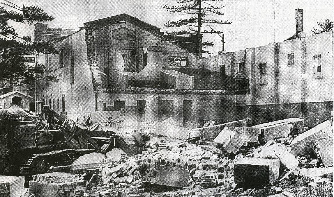 LONG GONE: Demolition of the Antrim Theatre was published in the Kiama Independent on December 21, 1971 and will feature in an exhibition prompted by the changing character and rapid development in Kiama.