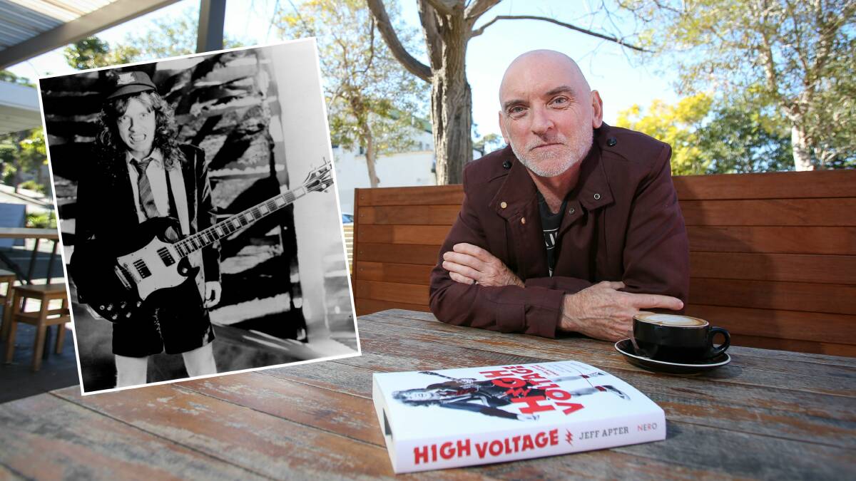 Keiraville author Jeff Apter has written more than 20 biographies. Picture: Adam McLean.
