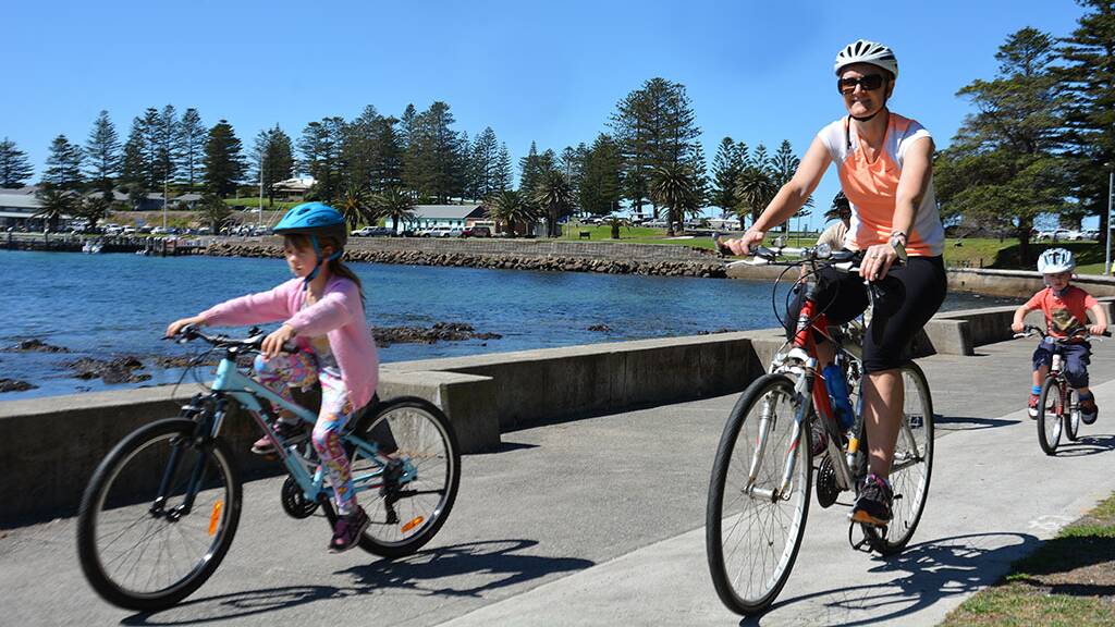 The annual Kiama Classic Family Fun Bike Ride will take place on Saturday, September 16 at Black Beach, Kiama Harbour. Photo: Supplied.