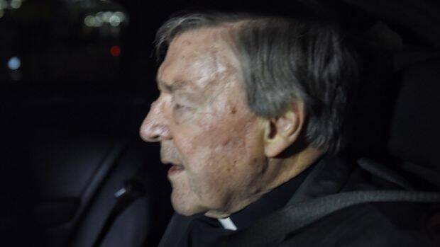 Cardinal George Pell arrived back in Australia on Monday. Photo: Nick Moir