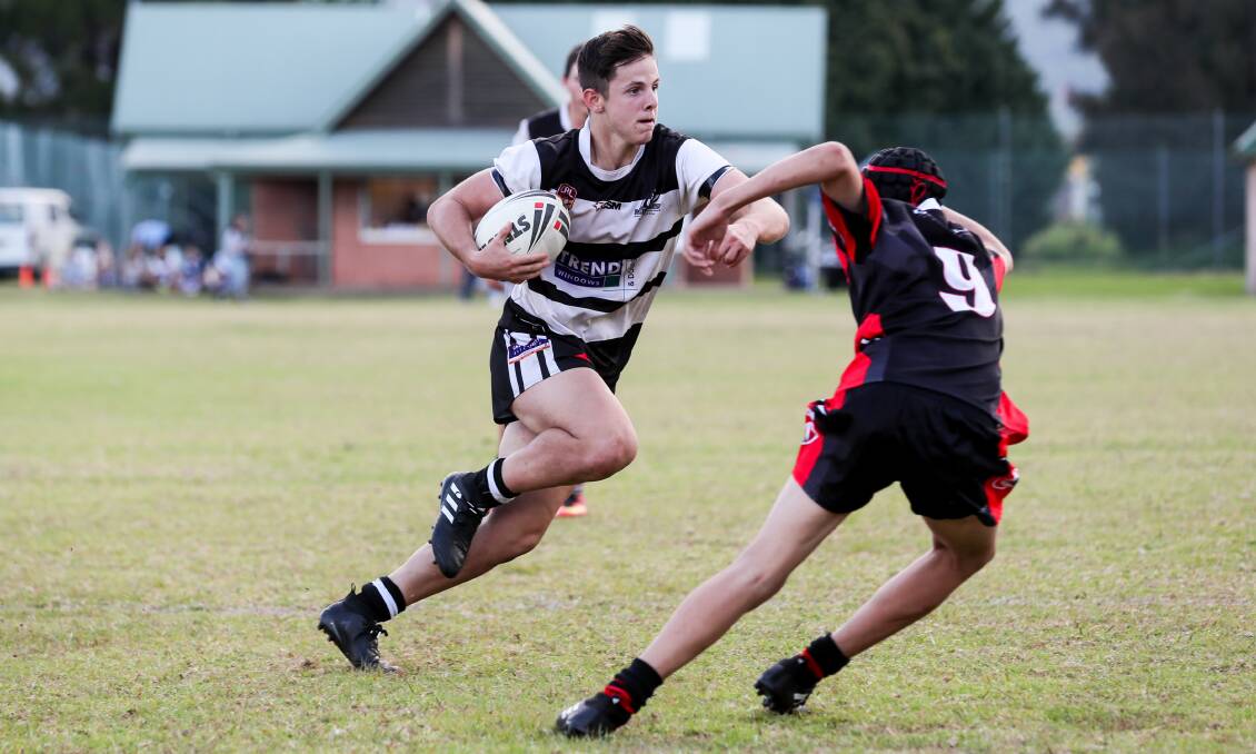 Berry-Shoalhaven Heads' Mitchell Langford. Photo: GIANT PICTURES