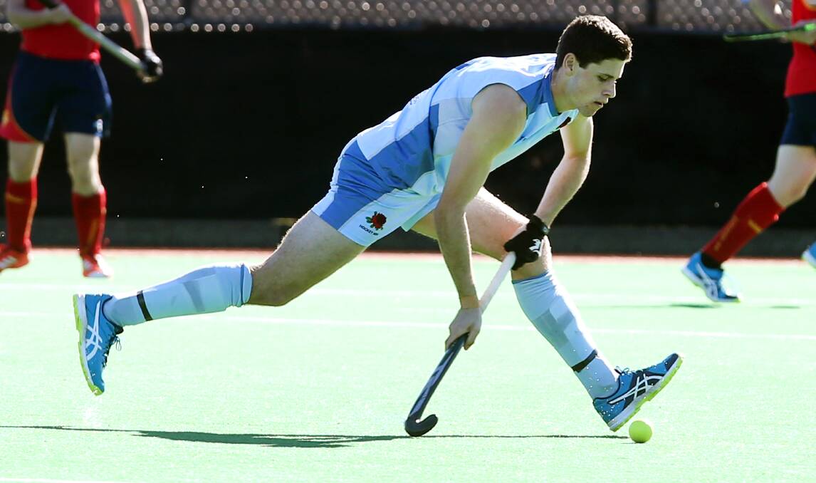 MAN ON A MISSION: Gerringong's Josh Mayo played a big role in his NSW under 21s men's team claiming gold recently. Photo: SYLVIA LIBER
