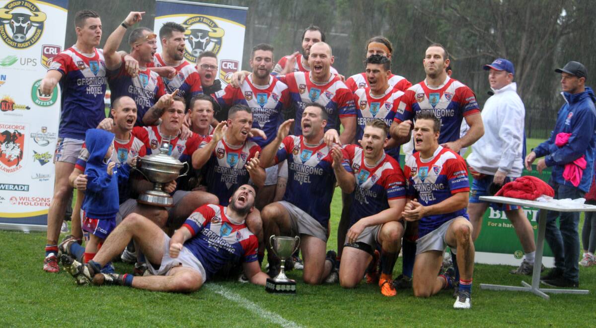 CHANGING OF THE GUARD: Gerringong will roll out a far different side this season compared to their last two premiership sides. Photo: DAVID HALL