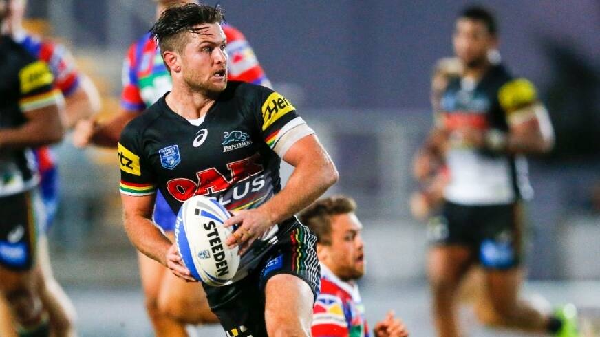 Mitch Rein in action for the Penrith Panthers in the NSW Cup. Photo: NSWRL