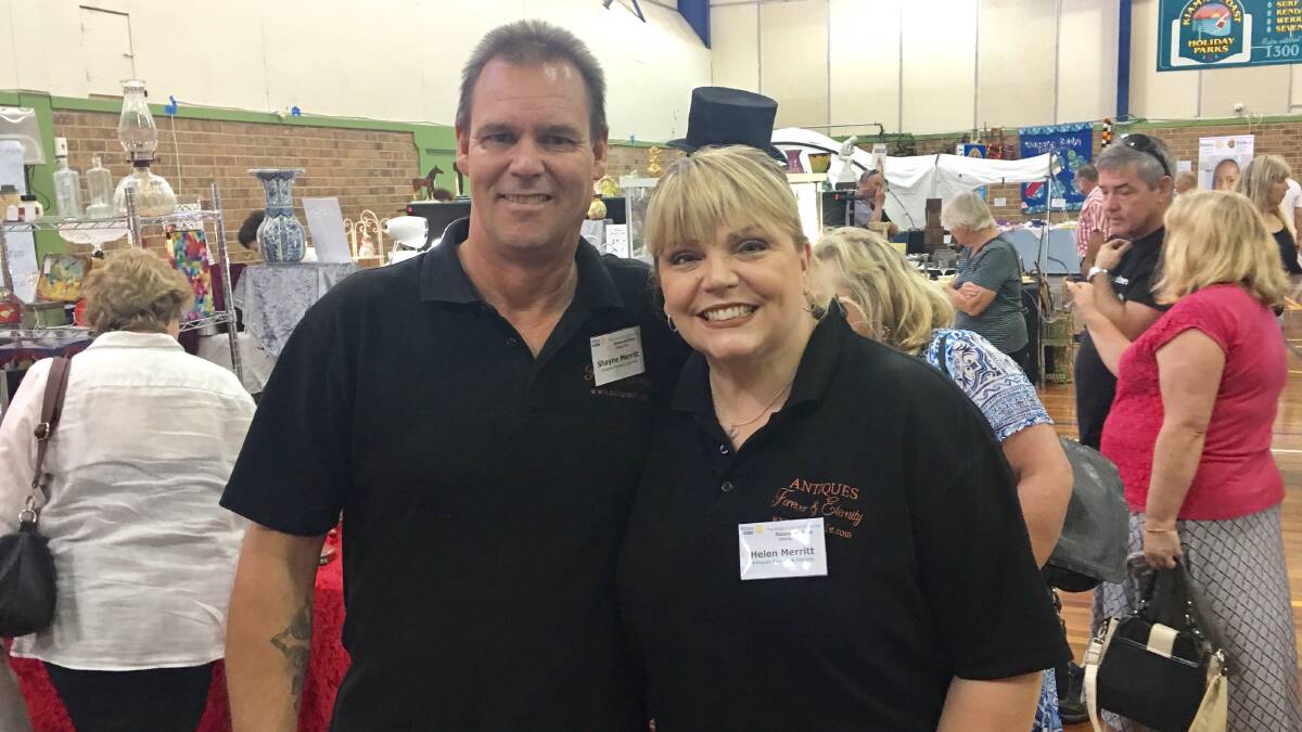 The Rotary Club of Kiama held their annual 'Antiques and Retro Fair' at the Kiama Leisure Centre on January 21 and 22. 