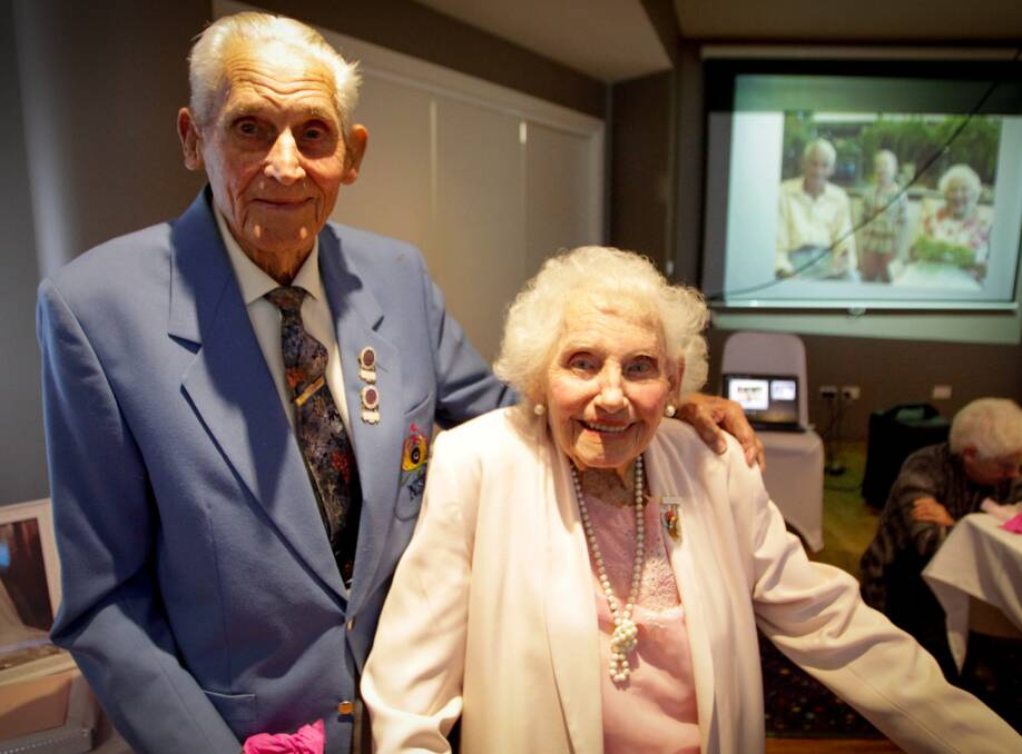 CELEBRATION: Gerringong Locals Keith and Lillian Darby celebrated their 75th wedding anniversary on Sunday, June 19. Picture: Supplied 