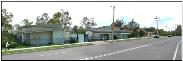 A planned substation at Calderwood will look similar to this one at Figtree.