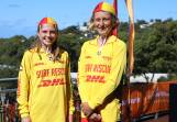 Surf Life Saving NSW's Junior Life Savers of the Year, Moruya's Zara Hall and Archie Weir, of Kiama Downs. Picture - SLSNSW