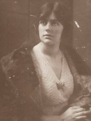 Joan Lindsay as a young woman. Photo: Courtesy of The National Trust