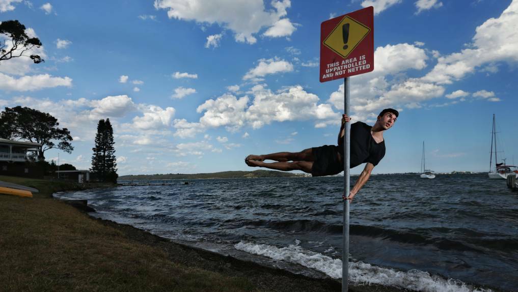Passion: Linton Krupic, pictured at Coal Point, said dance was "the best part" of his life. "It takes up a lot of my time and is something I love to do." Picture: Simone De Peak