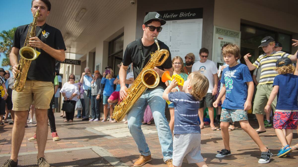 Hot Potato: The aim of the Kiama Jazz and Blues Festival is to make everyone enjoy and dance to the music for the three days of performances.