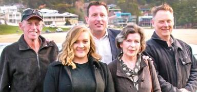 For the future of Kiama: Matt Brown and the team for the Kiama Council Elections includes Don Watson, Anne French, Simon Mansfield and Grace Douglas.