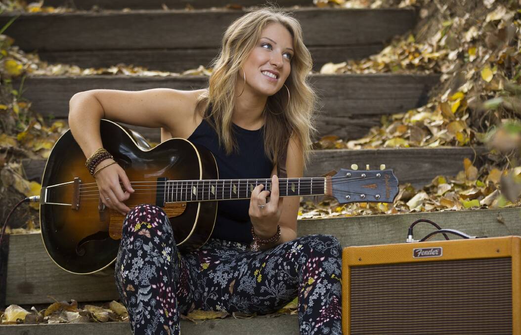 CAREER MOVE: Kayla Dwyer plans to record an album this year after a successful crowdfunding campaign.