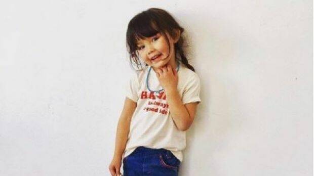 Kawa Sweeney, 3, was airlifted to Perth after a drowning accident in Bali.  Photo: Supplied
