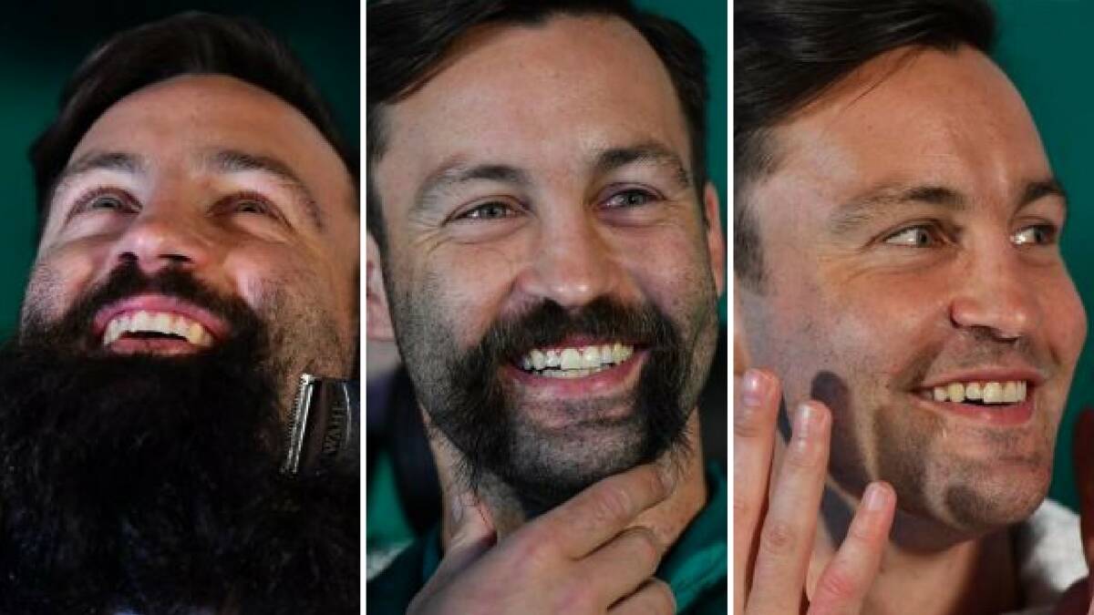 Face up to domestic violence, says shaved Jimmy Bartel
