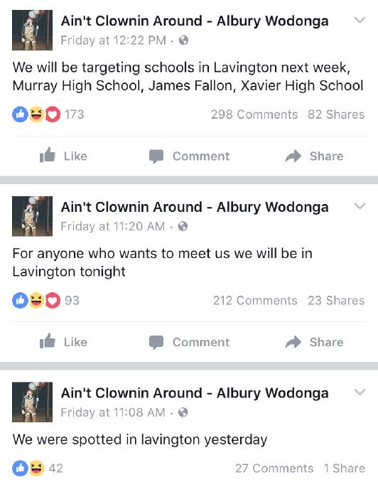 Clowns craze catches on across the nation