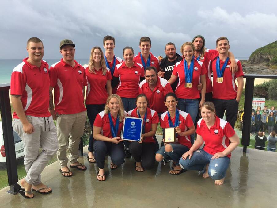 Kiama Downs team after winning their sixth consecutive IRB state series on the weekend.