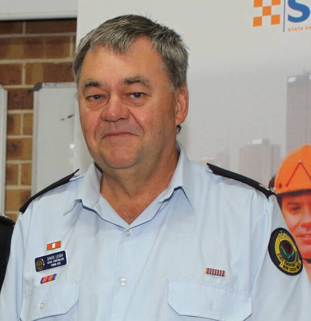 Kiama SES member David Leigh won a Long Service Award in 2014, and still volunteers. Picture: David Hall