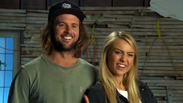 Josh and Elyse really should get to a library. Photo: Channel Nine/The Block

