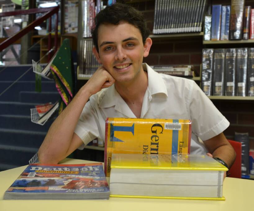 OPPORTUNITY: Nowra High Year 11 student Rohan Sims travels to Germany on Sunday for a 10-week stay as part of the Scholarships for Australian-German Student Exchange.