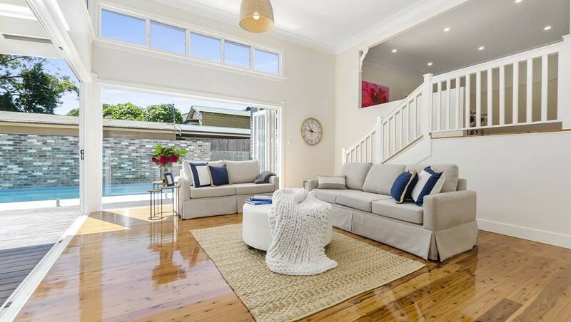 ON TREND: A weatherboard period home transformed with indoor/outdoor entertaining, gourmet styled kitchen with stone bench tops and much coveted butlers pantry. This three-bedroom home will go to auction February 25.
