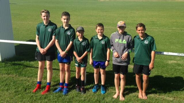 The Narooma High School students who trialled for the South Coast rep team. Rory Spurgeon; Tom Hodge; Ryan Holdsworth; Harrison Bromwich and Matthew Parker were all selected in the 22-man squad. Kurtis Carlson was selected as a shadow reserve. 