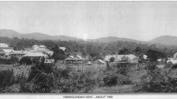 OLD GUNDAH: Old Nerrigundah, circa 1900. Photo from Nerrigundah Rural Fire Service Brigade Community Website History Page 