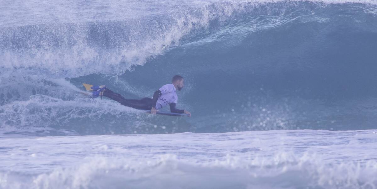 Winner: John Cruikshank. Picture: Harry Engle/Surfing NSW
