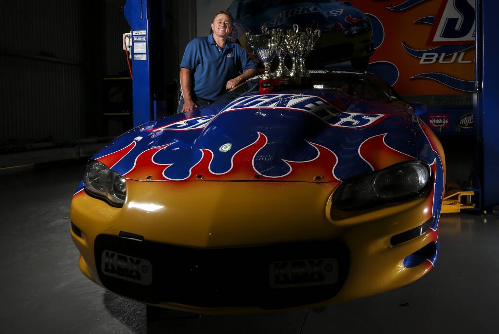 BLISTERING BULLIVANT: Perry Bullivant clocked a world drag racing record. Picture: JAMES WILTSHIRE