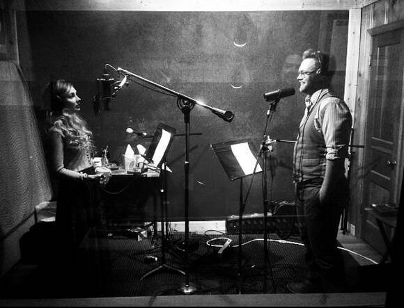 The siblings hit the recording studio on during Timothy's visit to the US in early 2015.