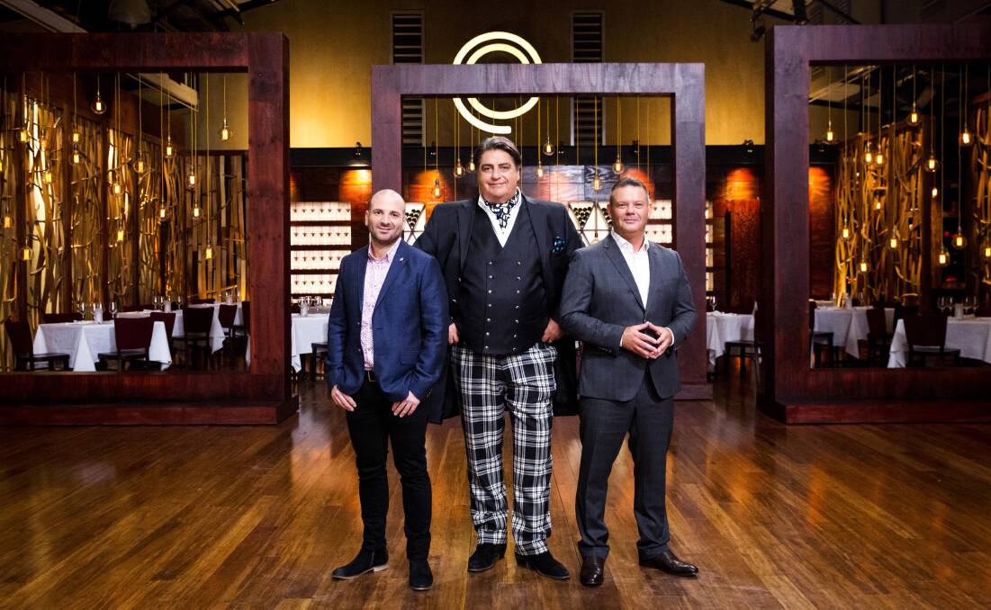 TASTEMAKERS: Show judges George Calombaris, Matt Preston and Gary Mehigan are in the midst of the show's eighth season. Picture: supplied