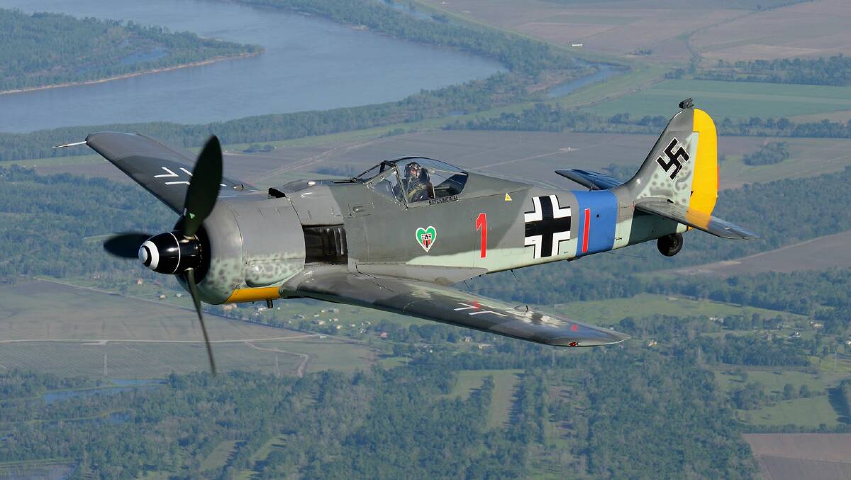 The aircraft is one of the world rarest German warplanes in existence. 
