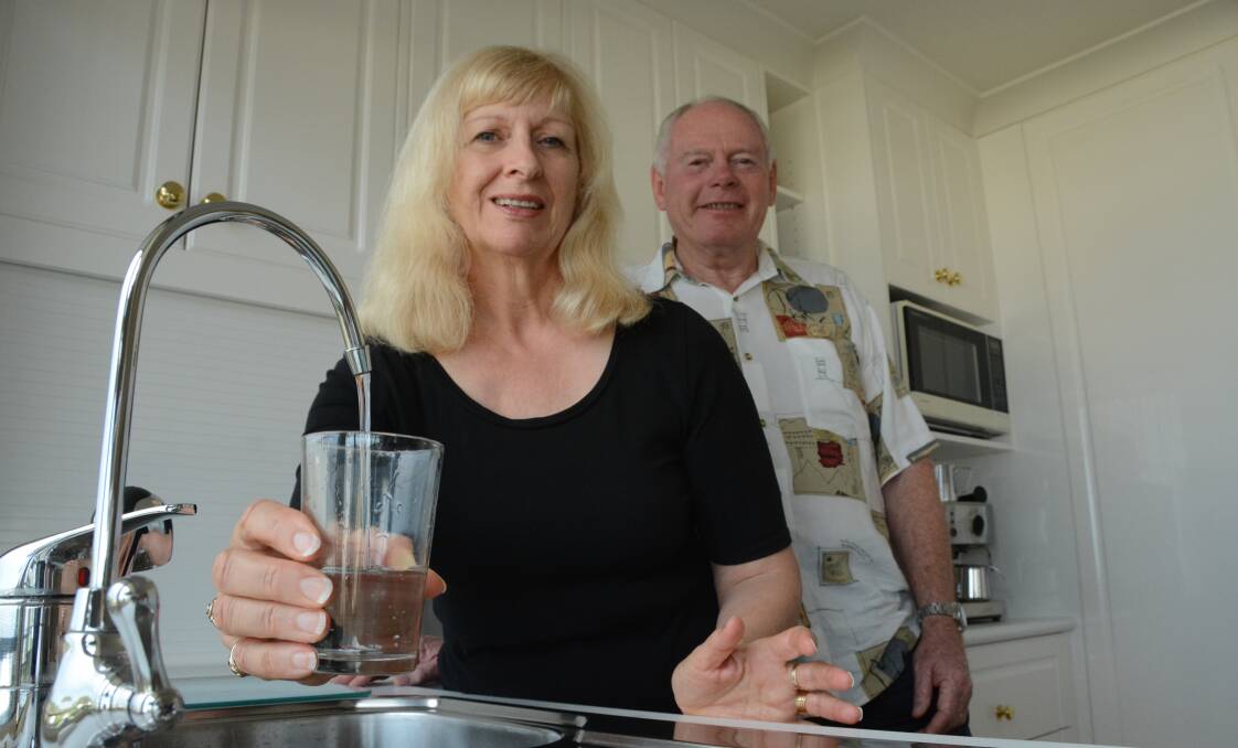 FINAL RESULTS: Mary and Jo Benton from Mollymook took part in the drinking water study.