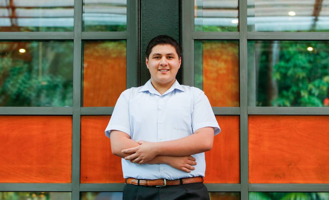 EXCELLENT: Warrawong High graduate Kerem Yavuz ,17, wants to become a neurosurgeon and find a cure for brain cancer. Picture: Adam McLean