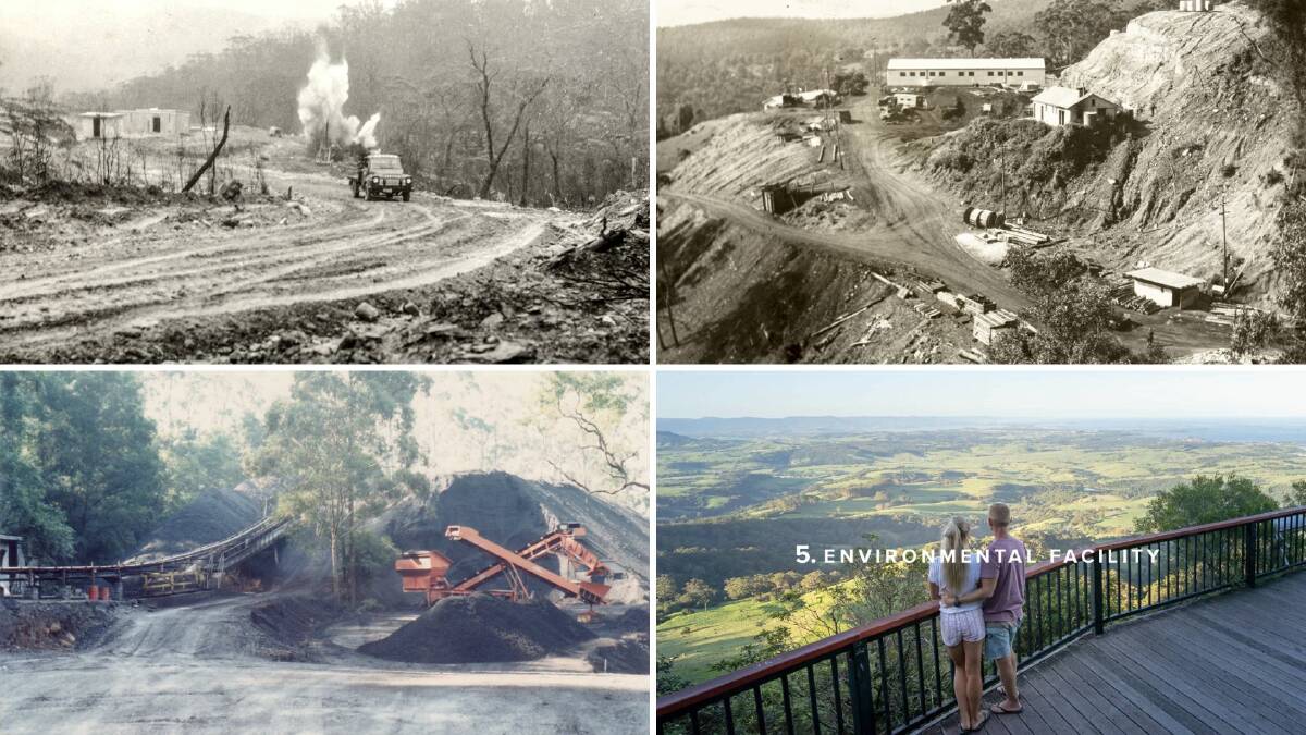 Coal mine gone, the resort would embrace the environment. Pictures from Escarpment Resort Avondale concept package/NSW Major Projects.