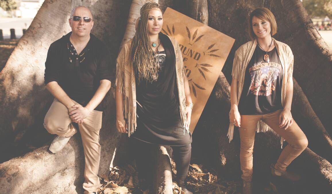 READY: Sound of KoKo members Guy Munro, Kachina Lewis and Sofia 'Pila will perform at the Hard Rock Cafe in Sydney on Thursday, June 2. Picture: Ben Spinelli