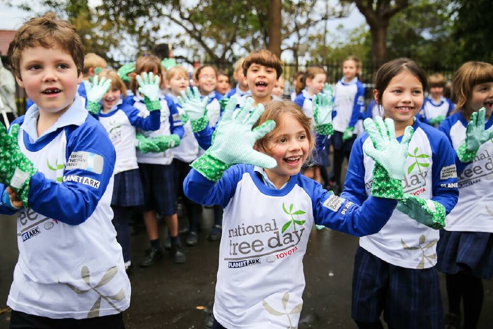 READY TO PLANT: Hundreds of Illawarra students will take part in Schools Tree Day on Friday, July 28. Thousands more community members will plant trees on Sunday, July 30 for National Tree Day.