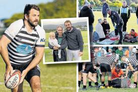 Paul Asquith is on the mend after suffering a serious leg injury last September. The 30-year-old is keen to get back playing rugby for his beloved club Kiama as soon as possible.