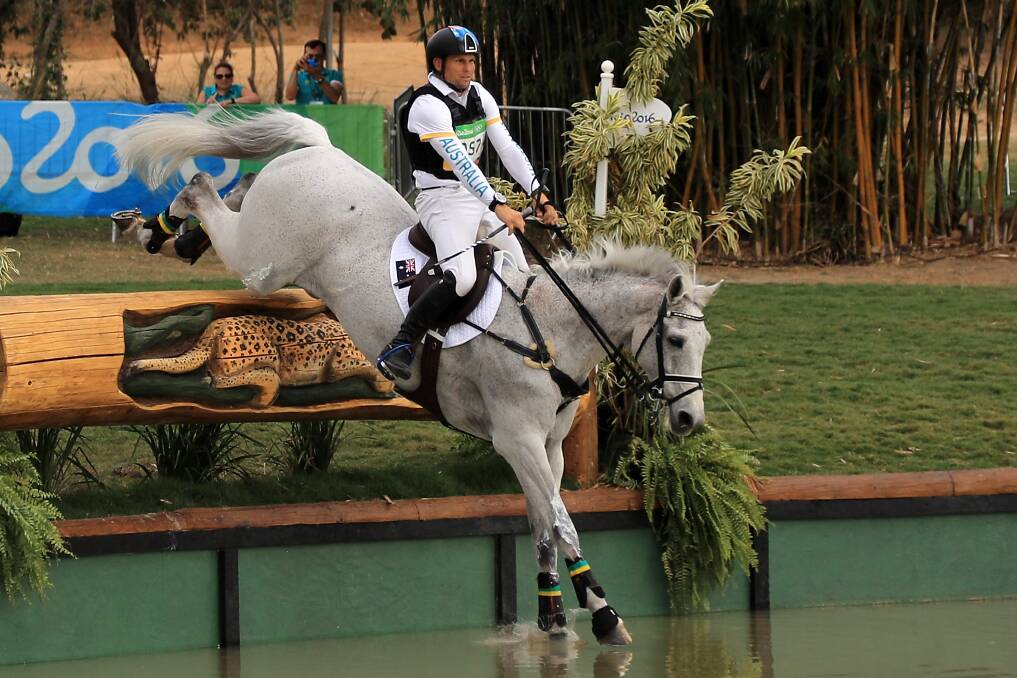 Shane Rose of Australia riding Cp during the Eventing at the Rio 2016 Olympic Games. (Photos Getty Images)