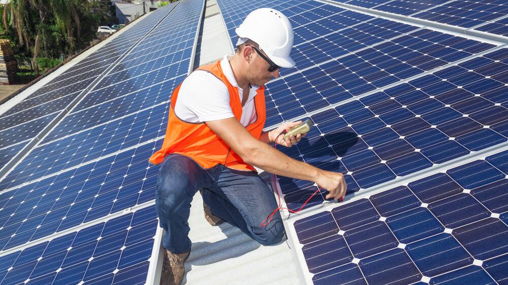CUT COSTS: Two solar energy seminars will be held on June 14. 