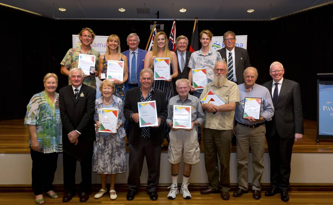The recipients of the various Australia Day Awards. 