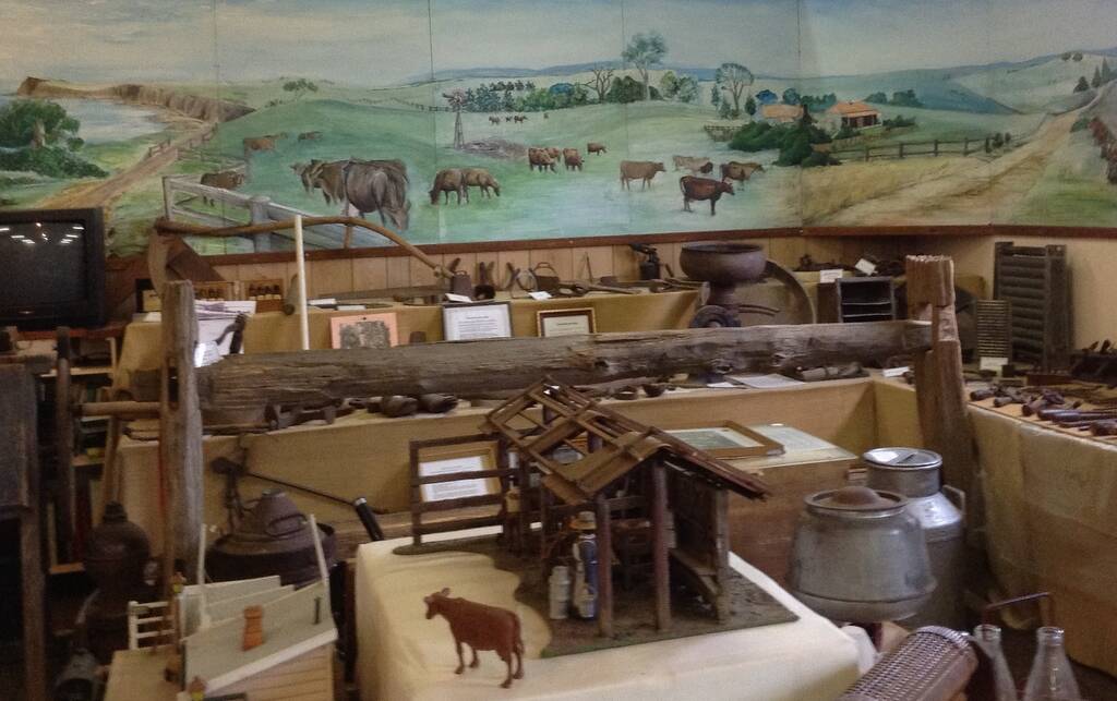 The dairy industry display in Gerringong Museum. Picture: Supplied