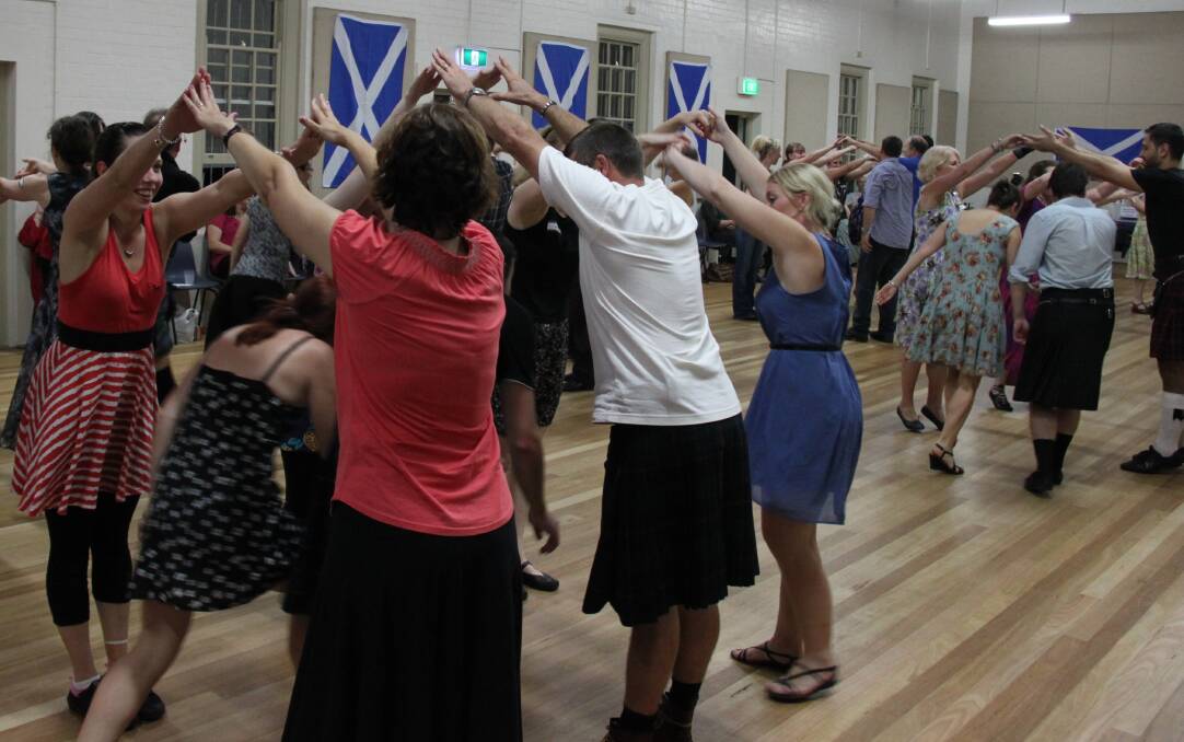 Participants enjoying a recent Sydney Ceilidh. Picture: Supplied