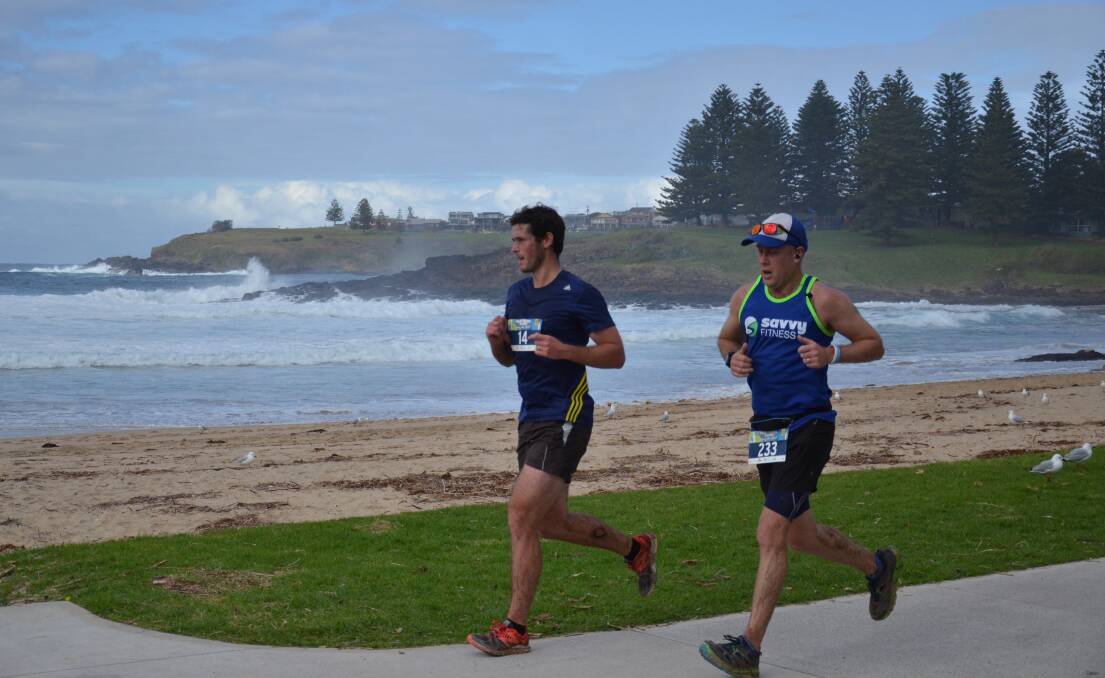 ON THE RUN: Action from last year's Kiama Coastal Classic. Pictures: Supplied