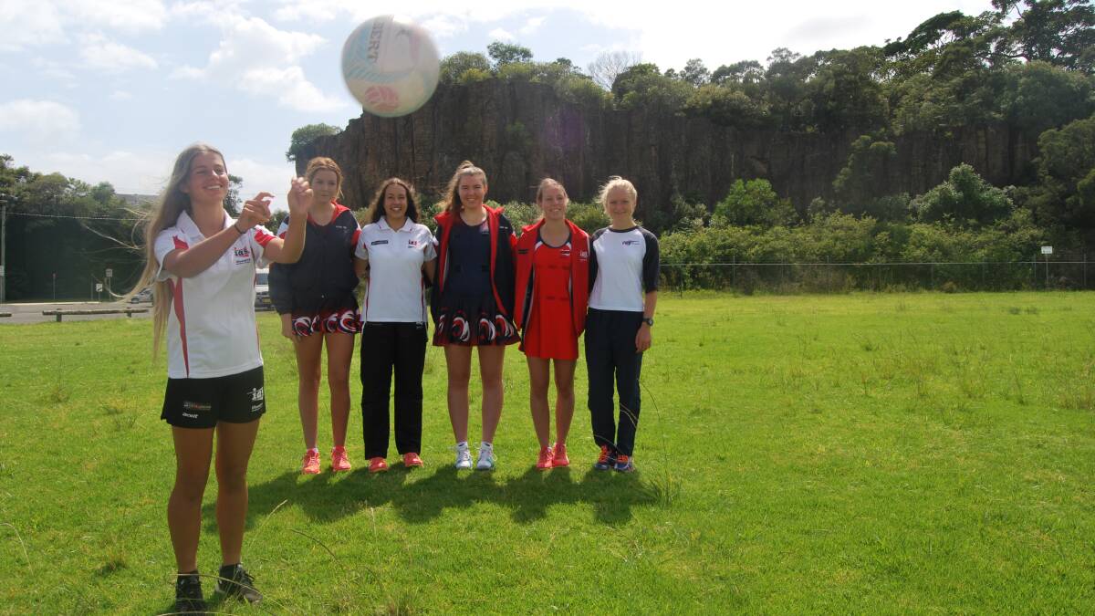 HIGHER HONOURS: Tiarne East, Savanna Cleaven (member of the 2015 Academy program), Georgia Barr, Karlia Cook, Zoe Dignam (who was also in the Academy program this year) and Charlotte Lourey. Absent: Steffanie Lockett. Picture: HAYLEY WARDEN