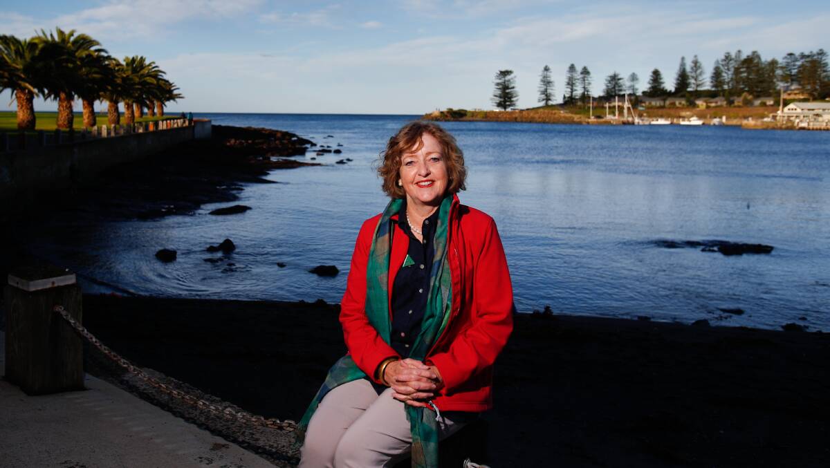 ELECTION CANDIDATE: Gilmore Greens candidate Carmel McCallum during a recent visit to Kiama. Picture: Adam McLean