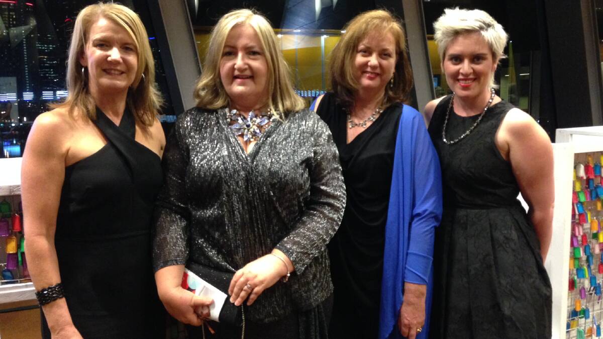 South Coast Tourism Board members Diane Johnston, Catherine Shields (chair), Catherine Reilly and Coralie Bell. 
